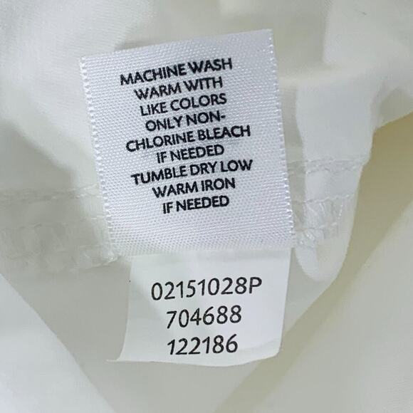 J JILL Cargo Cropped Pants 6P Petite White Stretch Lightweight Pockets Capri NWT - Picture 5 of 6